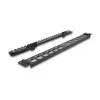 DELOCK 19 colių Keystone pataisų skydelis 24 prievadų kampuotas su įtempimo mažinimu, 1U, juodas, 482,6×125,5×44,2 mm