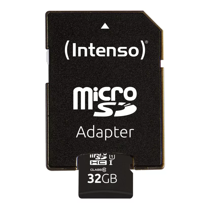 Intenso 32GB microSDHC UHS-I Class 10 atminties kortelė