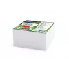 Bloknotas Forpus, 9x9 cm, baltas, klijuotas (500) 0716-009