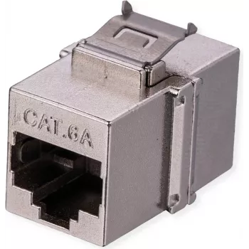 VALUE RJ45 Jungtis Ekranuota Cat.6A Sidabrinė trumpa (26.99.0379)