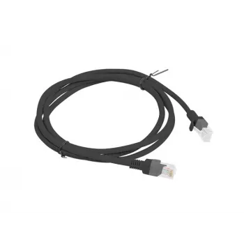Patchcord Cat.5e 1,5 m UTP juodas