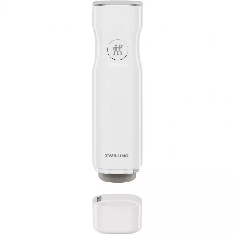Vakuuminis siurblys ZWILLING FRESH & SAVE baltas, baterija 3,7V, MicroUSB įkrovimas, 190×50×50 mm, 330 g