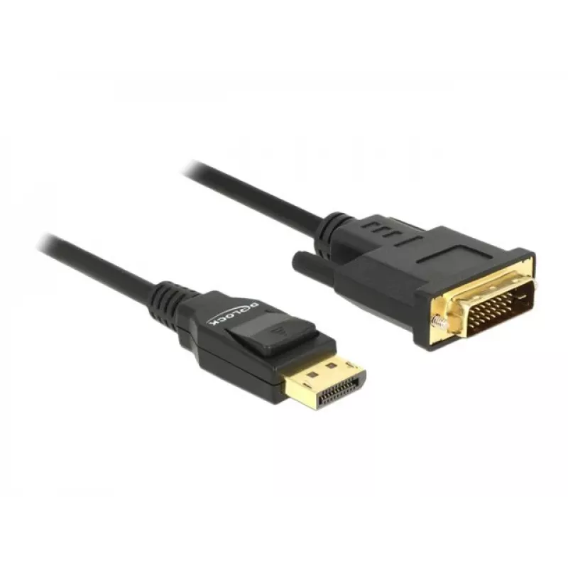 Vaizdo kabelio adapteris DeLOCK 85314, DisplayPort – DVI-D, 3 m