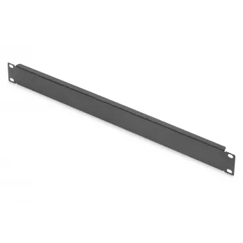 Tuščias skydelis Digitus DN-19 BPN-01-SW, 1U, juodas