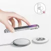 SODI dvipusis magnetinis žiedo stovas BM-350 Baltas suderinamas su MagSafe