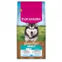 Sausas šunų ėdalas EUKANUBA Adult Grain-Free Lamb & Rice 12 kg – suaugusiems didelių veislių šunims, 25% baltymų, 13% riebalų