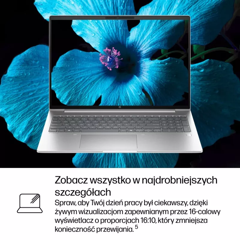 HP ProBook 4 G1i Ultra 7 255H 16.0 inch WUXGA IPS 300 nitų matinis 24 GB DDR5 5600 SSD 512 GB Arc kamera 1080p 56 Wh W11Pro Pike sidabrinis aliuminis 3 metų OnSite