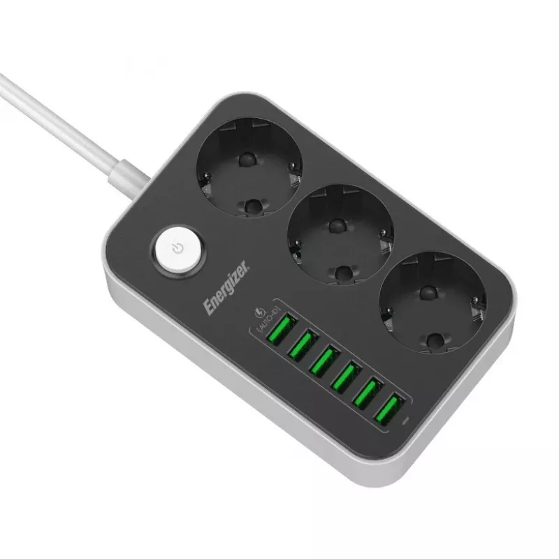 Nešiojamas maitinimo bankas Energizer EPB2500W01EU 2500 mAh USB išvestis kompaktiškas įkroviklis