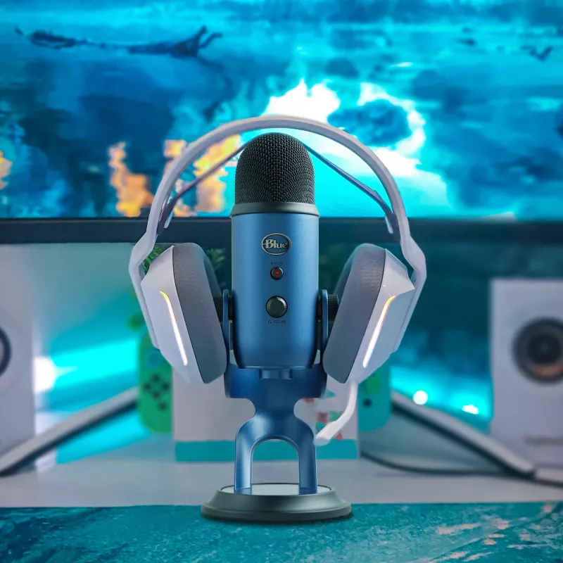 Logitech 988-000232 Blue – Profesionalus USB mikrofonas