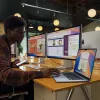 MacBook Air 15, Dangaus Mėlyna, M4 (10-CPU/10-GPU), 16GB, 512GB, Vokiška, 35W Dual USB-C maitinimo adapteris, MC7C4D/A