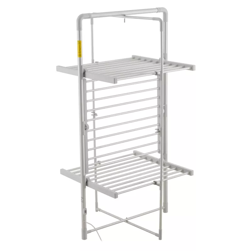 Elektrinis sulankstomas drabužių džiovintuvas Adler AD 7829 — 300 W, 148×52×90 cm, baltas, laisvai pastatomas