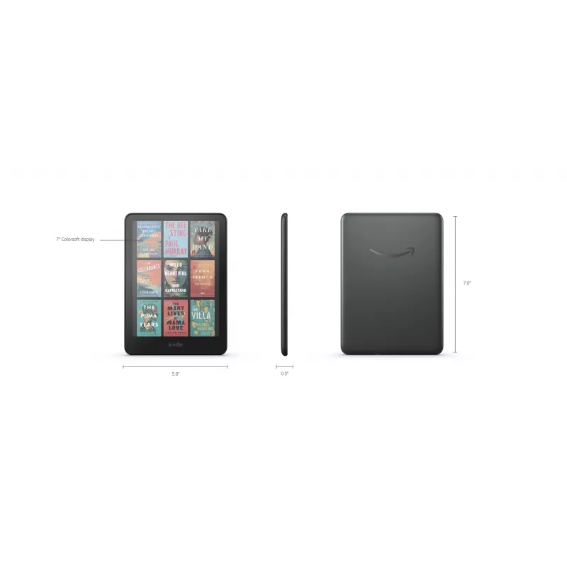 Amazon Kindle Colorsoft Signature Ed. el. knygų skaitytuvė 32 GB Wi-Fi Juoda