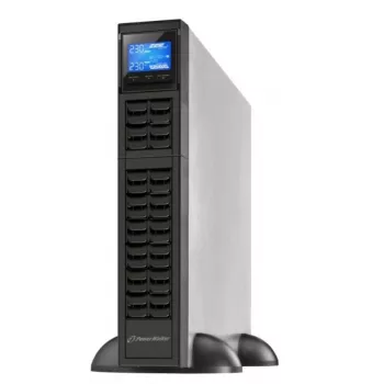 PowerWalker VFI 1000CRM LCD nepertraukiamo maitinimo šaltinis (UPS) Dvigubo keitimo (Online) 1 kVA 800 W 3 AC išėjimo lizdai