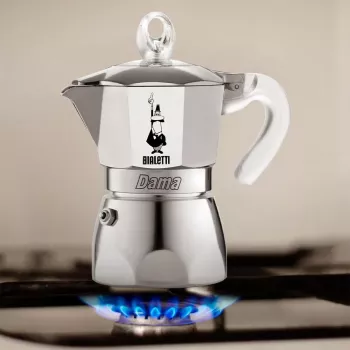Kavos virimo aparatas BIALETTI Dama Pure Ice 3TZ 0002273 – moka puodas viryklei, 3 puodeliams
