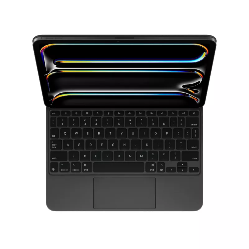 „Magic Keyboard“ skirta „iPad Pro 11 colių“ (M4/M5) – anglų (JAV) – juoda