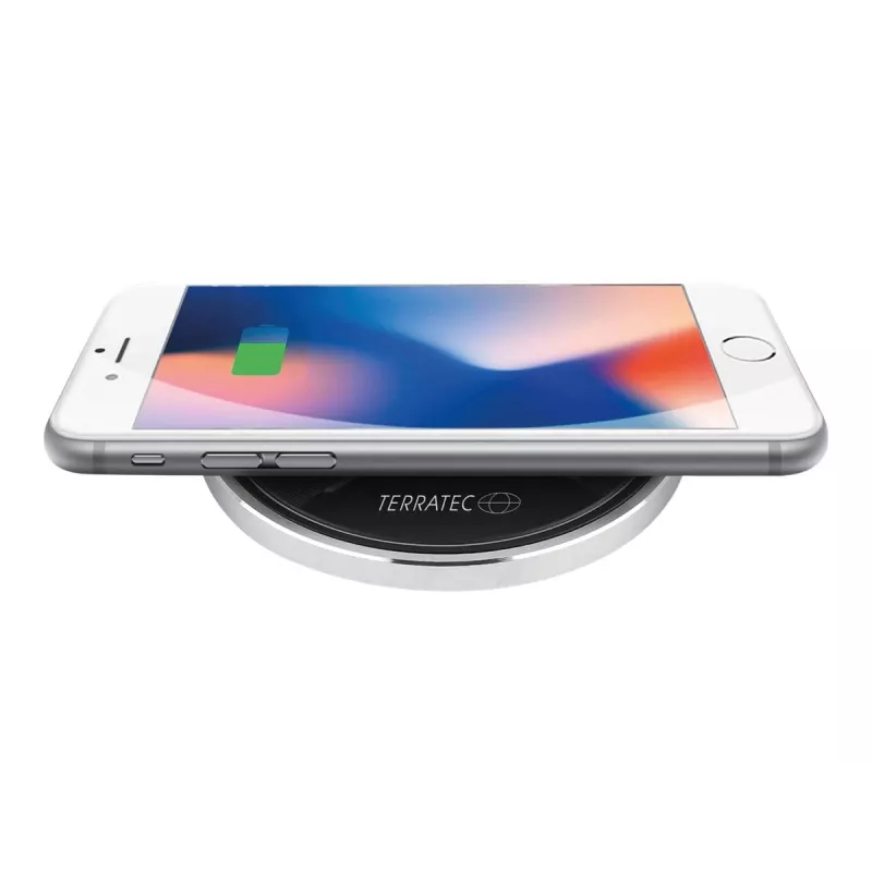 Belaidis įkroviklis Terratec ChargeAIR dot! Smartphone Black Silver, 10 W