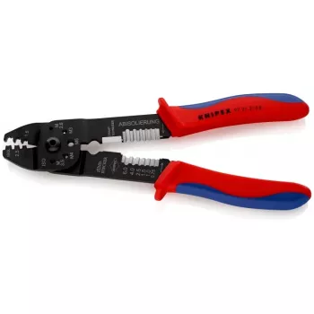 Knipex 97 21 215 B Presavimo įrankis Juoda, Mėlyna, Raudona