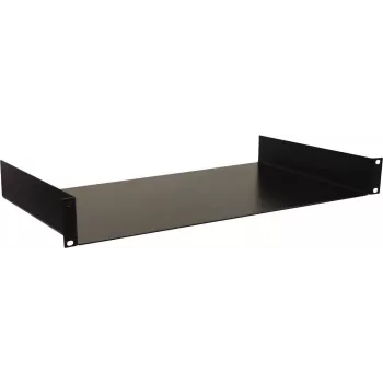 Rack lentyna Omnitronic 30100916 1U, juoda, plieninė 19 colių