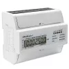 Qoltec trifazis dviejų krypčių skaitiklis | DIN bėgio energijos suvartojimo matuoklis | 400V | 100A | LCD | 4P