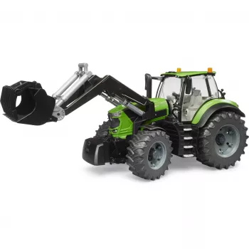 BRUDER Deutz-Fahr 8280 TTV traktorius su priekiniu krautuvu TUR 03161