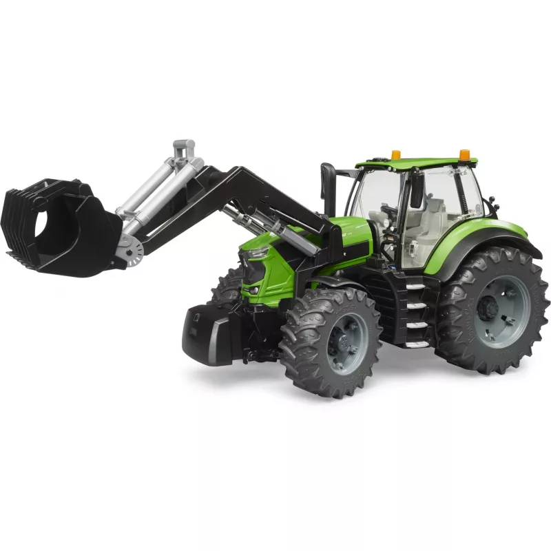 BRUDER Deutz-Fahr 8280 TTV traktorius su priekiniu krautuvu TUR 03161