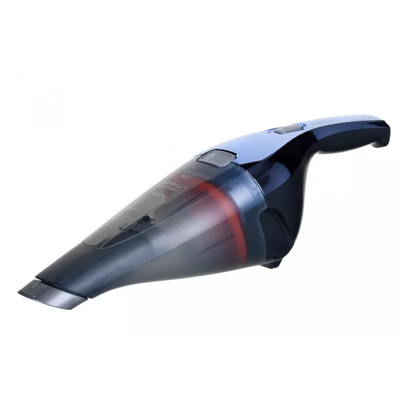 Nešiojamasis dulkių siurblys Black & Decker NVC220WBC-QW — be maišelio, 0.385 L, 7,2 V Li‑Jon, 12 min veikimo, 15,5 AW siurbimo galia
