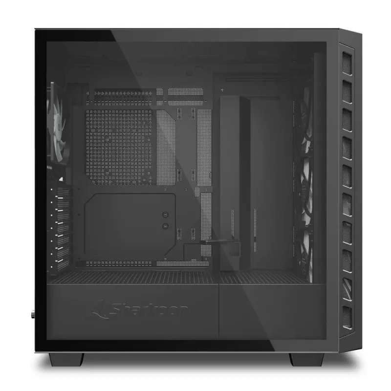 Sharkoon REBEL C80G RGB Midi bokštas Juodas
