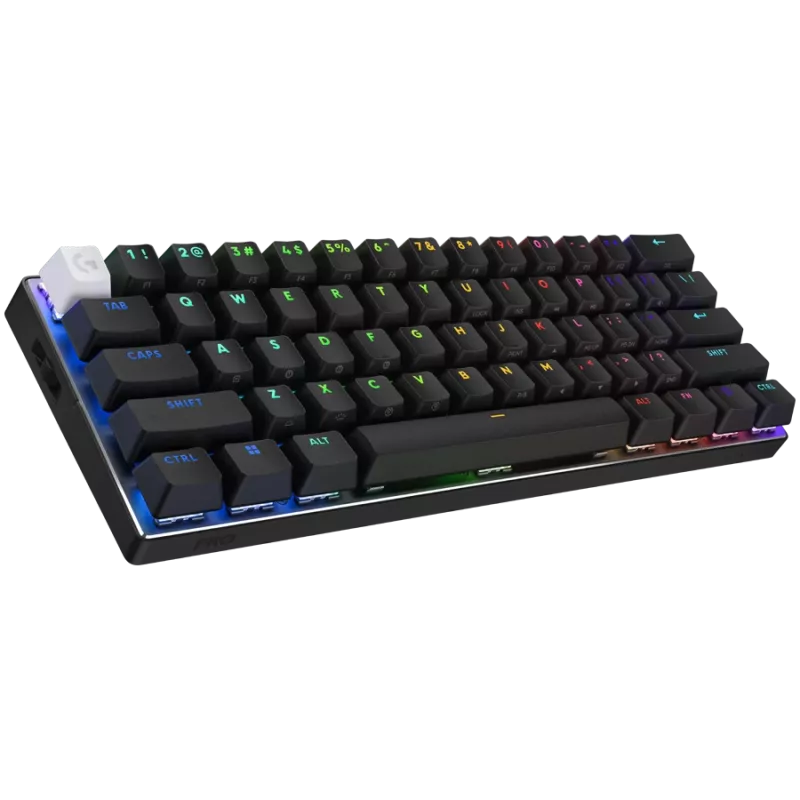 LOGITECH PRO X 60 LIGHTSPEED Belaidė žaidimų klaviatūra (Lietimo jungikliai) – JUODA – PAN – 2.4GHZ/BT – EMEA28i-935 – LIETIMO JUNGIKLIS