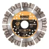 Šlifavimo diskas DeWalt 125 x 22 mm Extreme Runtime deimantinis akmeniui, įdubusiu centru