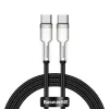 USB-C į USB-C laidas Baseus CATJK-C01, USB 3.2 Gen 1, 1 m, juodas