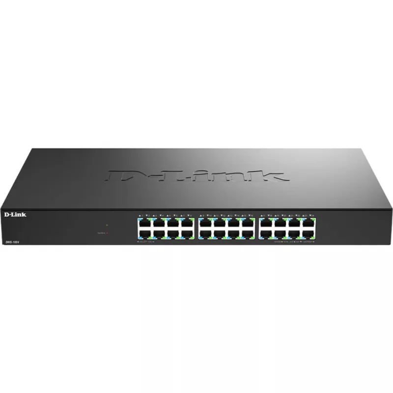 D-Link DMS-1024 24 prievadų 2.5G multi-gigabit nevaldomas tinklo jungiklis