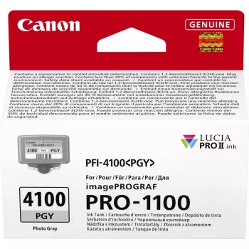 Canon LUCIA PRO II fotodažų kasetė (pilka) 1 vnt. Originalus standartinės išeigos