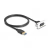 DeLOCK Easy 45 modulis SuperSpeed USB 3.2 Gen 1 USB Type-A lizdas į kištuką 1 m