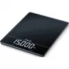 Virtuvinės svarstyklės Beurer KS 34 juodos, max 15,0 kg KS34XL