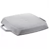 Grill keptuvė Staub 40511-684-0 kvadratinė 28 cm, tinkama indukcijai, grafito pilka