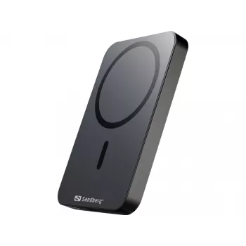 Nešiojamas Powerbank Sandberg Mag Wireless Powerbank 5000 ALU, 5000 mAh
