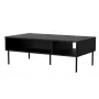 Cama PALAZZO BIS table/latrine 110x60x40 matinis juodas