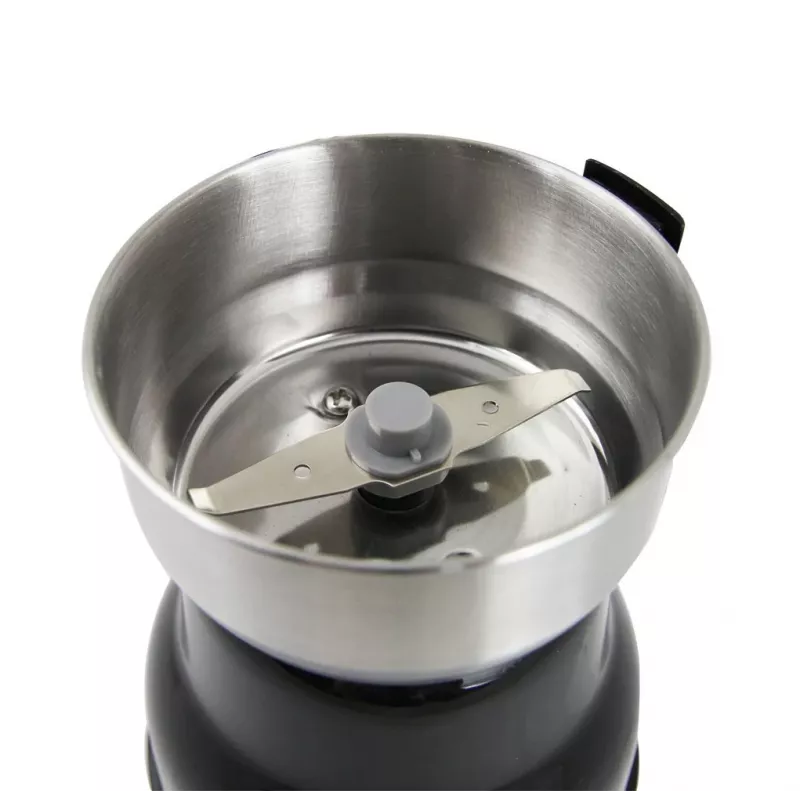 Kavos malūnėlis su peiliukais ESPERANZA EKC002K — 160 W, 50 g talpa, reguliuojamas smulkumas, juodas