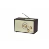 Radijo imtuvas ELTRA Nightingale USB/BT tamsiai ruda