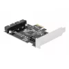 Vidinė USB 3.2 Gen 1 adapterio kortelė DeLOCK 90387