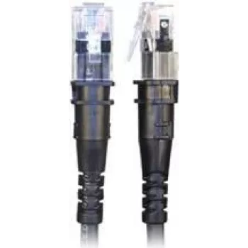 Patchsee TP-6A-U/5 Ethernet Patch Laidas Juodas