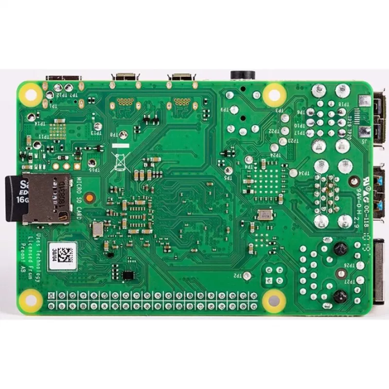 Raspberry Pi 4 Model B vienos plokštės kompiuteris, Broadcom BCM2711 / 1.5 GHz, RAM 2 GB, 802.11a/b/g/n/ac, Bluetooth 5.0 (Raspberry-PI-4-2GB)