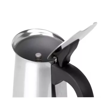 Moka puodas JATA Odin Black nerūdijantis plienas