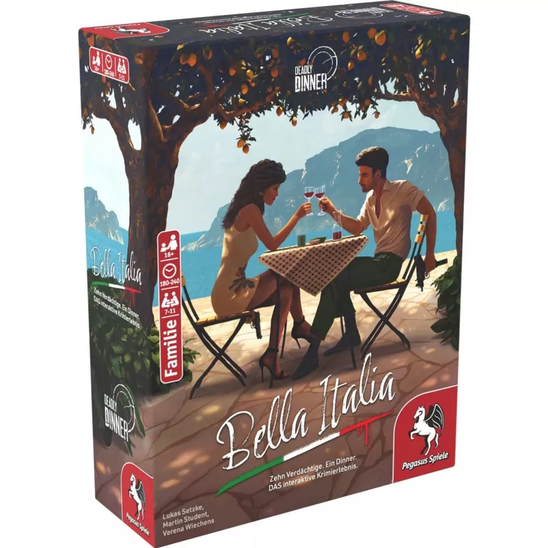 Deadly Dinner - Bella Italia, stalo žaidimas
