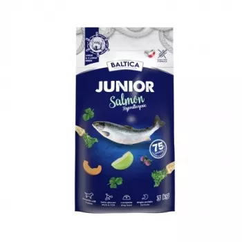 BALTICA Excellent Junior Salmon Large and X-large breeds - sausas šunų maistas - 3 kg