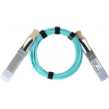 BlueOptics InfiniBand / šviesolaidinis aktyvus kabelis QSFP56 į QSFP56 15 m Turkio