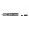 DeLOCK 89934 lizdo juostelė su 1 x USB Type-C ir 1 x USB Type-A prievadu