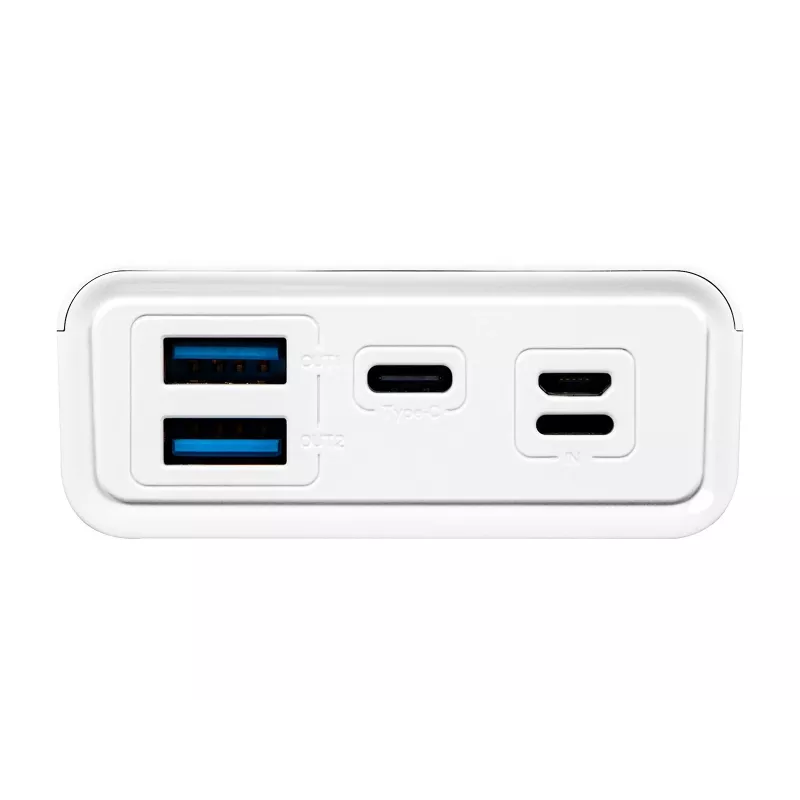 Nešiojamas maitinimo bankas BLOW PB20E 20000mAh QC+PD 20W su USB-C, 2×USB-A, Lightning įėjimu, polimerine baterija