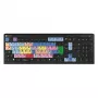 Logickeyboard LKB-MCOM4-A2PC-FR klaviatūra USB AZERTY prancūziška juoda (LKB-MCOM4-A2PC-FR)