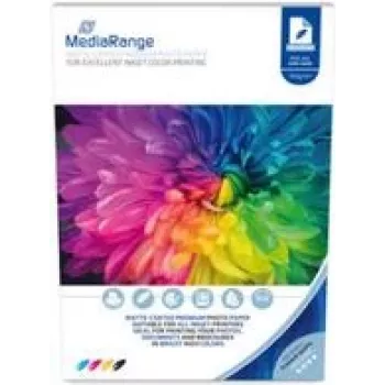 Matinis foto popierius MediaRange MRINK116 105 g/m², 100 lapų